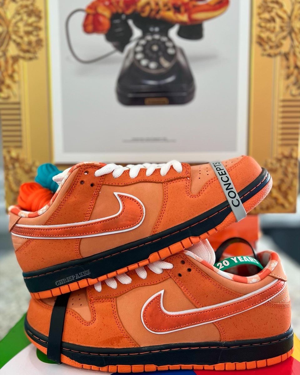 CPHL11's tweet photo. Caught a wild 🦞 in the 305! #Miami #OrangeLobster #NikeSB #ArtBasel 🦞 https://t.co/S4063JZt5h
