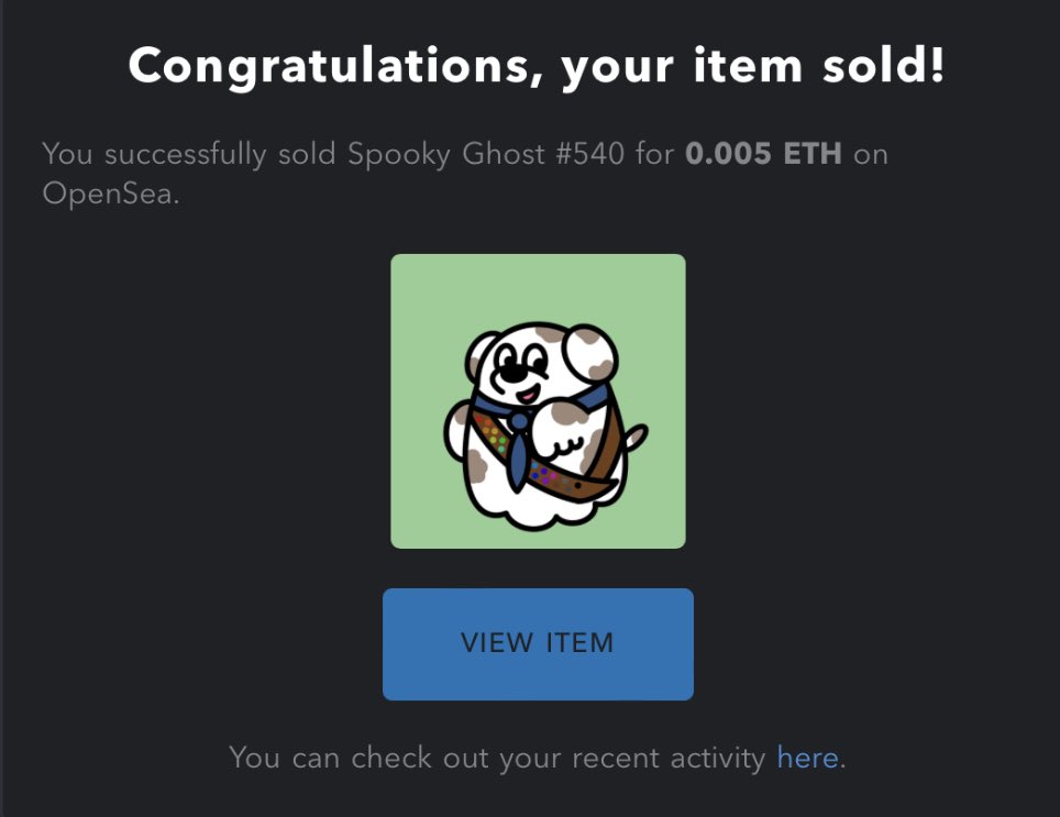 SpookyGhostNFT's tweet photo. 🤍SOLD SOLD SOLD🤍

Spooky Ghost meet soulmate💕 Thank you for supporting dear @nftartist1988 

Spooky Ghost will love you always❤️

I sent you December SFCC
I hope you like it❤️❤️

Thank you so much🥹💛

#NFT #SpookyFactory https://t.co/jYEe6mdegh