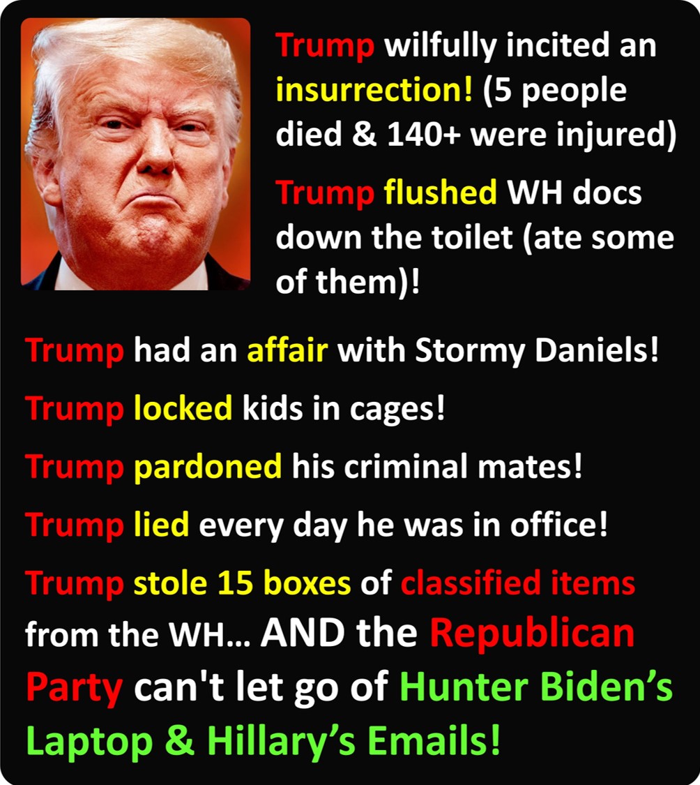<a href="/GOP/">GOP</a>Leader 🤬 @GOPLeader &amp; <a href="/Jim_Jordan/">Rep. Jim Jordan</a> plan to WASTE taxpayer dollars on SHAM INVESTIGATIONS!

<a href="/SenRickScott/">Rick Scott</a> &amp; <a href="/RepJohnson1/">Rep. Ron Johnson</a> plan to STOP funding SS &amp; Medicare!

<a href="/LindseyGrahamSC/">Lindsey Graham</a> &amp; the @GOP plan to BAN ABORTIONS NATIONWIDE!

So Kevin tell us why you DIDN'T investigate this ⬇️⬇️⬇️⬇️