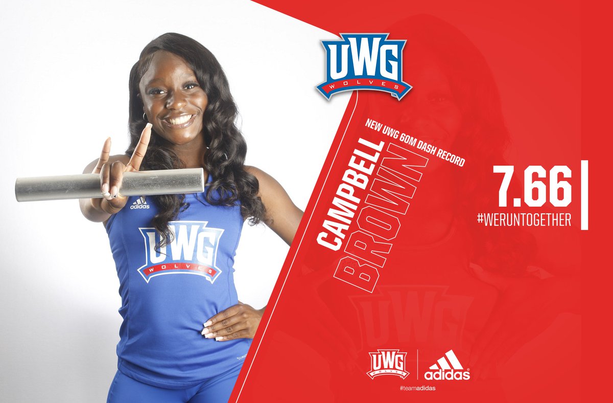 UWGTrack's tweet photo. Breaking a school record in your first collegiate meet is 🔥. It's only going to get better for Campbell Brown

#WeRunTogether https://t.co/xlwfNbdcCO