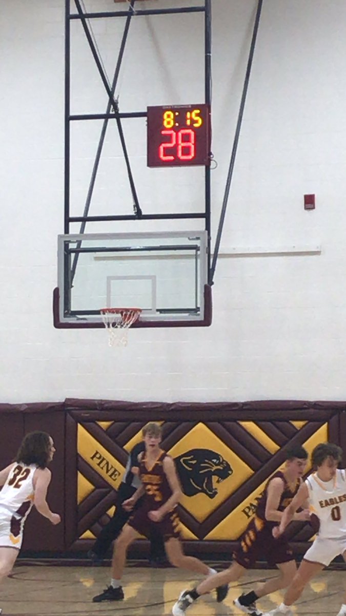 ActivitiesPi's tweet photo. PI debuts the shot clock tonight vs DE in boys basketball #readyfornextyear https://t.co/UyiEljYv6a