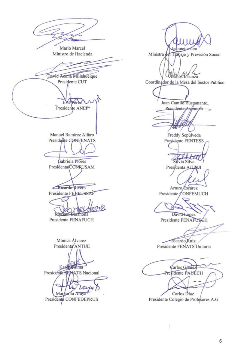 ConfusamChile's tweet photo. [2/2] Protoloco de Acuerdo 2022 Mesa del Sector Público y @GobiernodeChile #Xuntrabajodecente 👇 https://t.co/o0c8Dq6arb