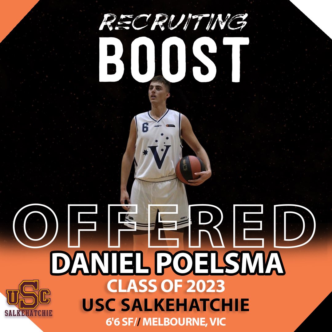 2023 6'6 SF Daniel Poelsma has been OFFERED by D1JC USC Salk! 

Congratulations! 🎊🎈🎉 

#RecruitingBoost