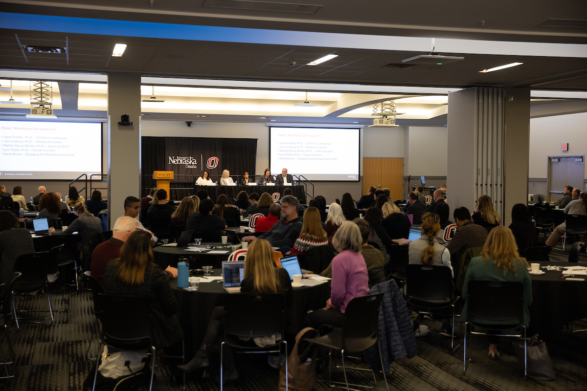 UNO_Chancellor's tweet photo. Thank you to our students, faculty, and staff who helped shape the future of UNO at today's Strategic Planning Forum! https://t.co/rEPoc7eEsI
