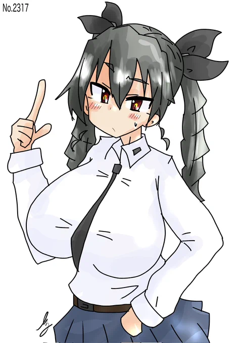 [困ったアンチョビ]#1日1ドゥーチェ 