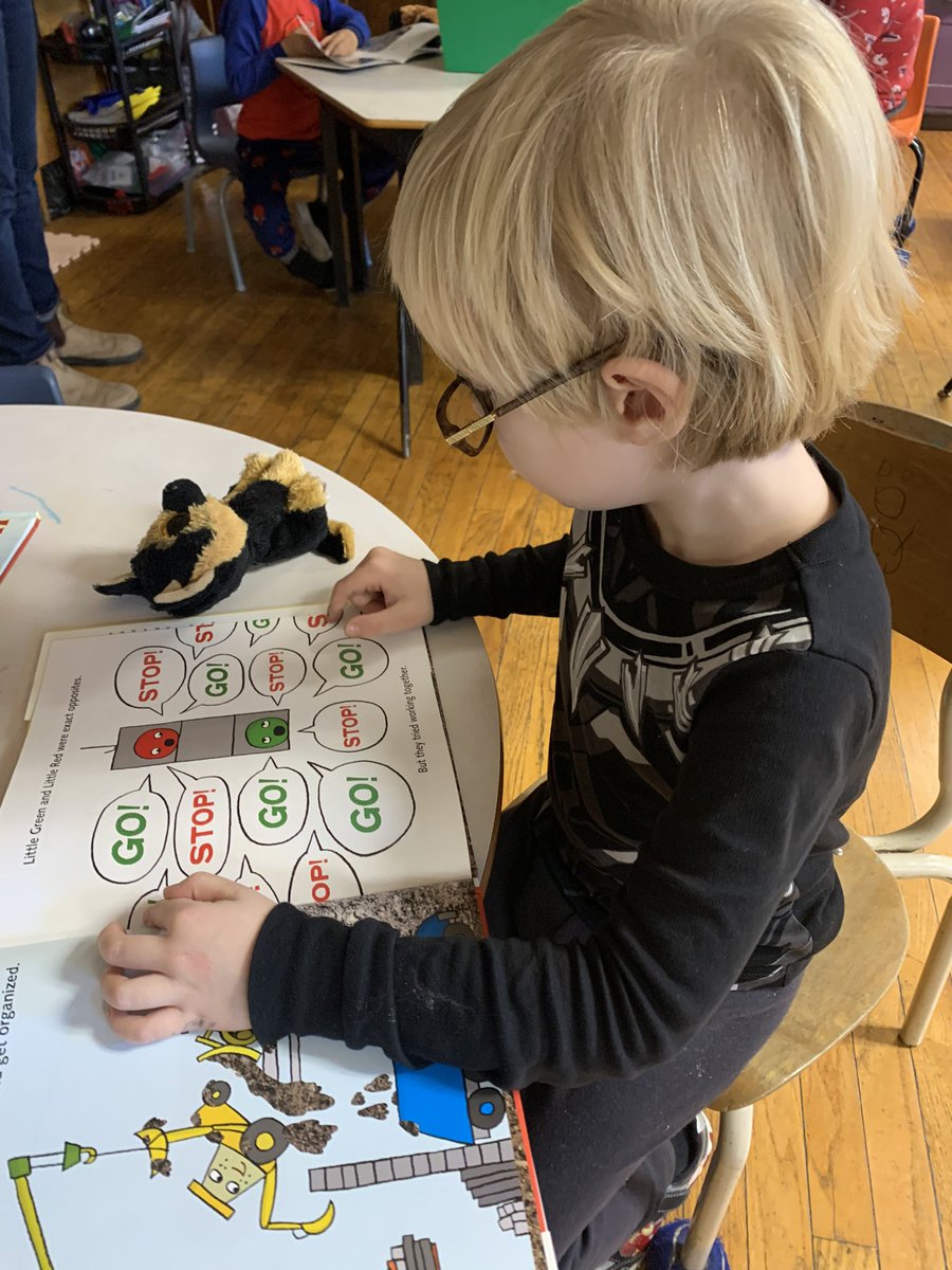 Ss in #kindergarten <a href="/BishopFeild/">Bishop Feild Elementary</a> had fun wearing “magic glasses” to help them read while practicing quiet book handling and reading. ❤️.        #readingismagic <a href="/NLESDLit/">NLESDLit</a>