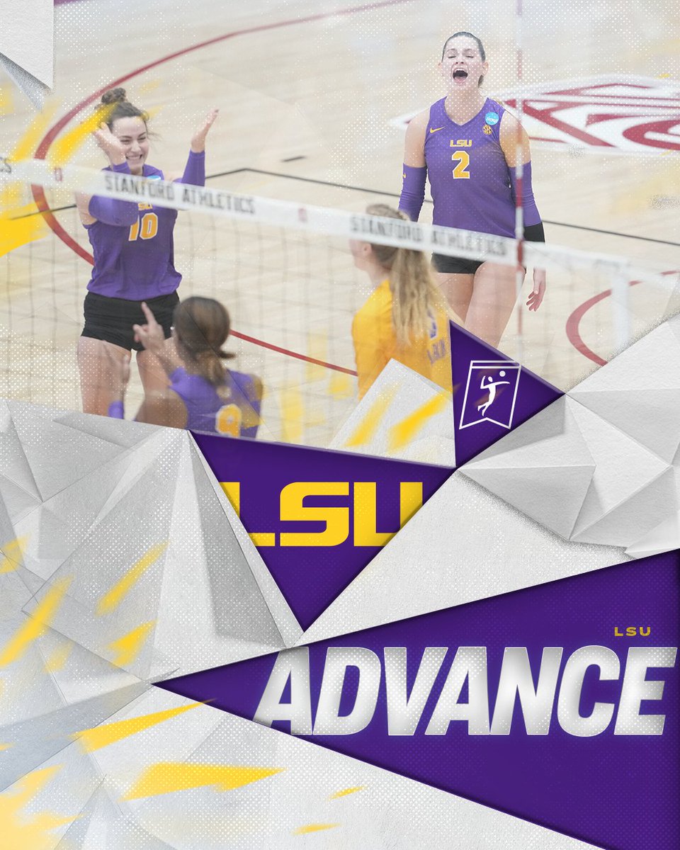 GEAUX TIGERS!!! 🐯

<a href="/lsuvolleyball/">LSU Volleyball</a> is moving on to the Second Round for the first time since 2014 after taking out (8) Hawaii in four tough sets (21-25, 25-19, 25-20, 25-22).

#NCAAWVB