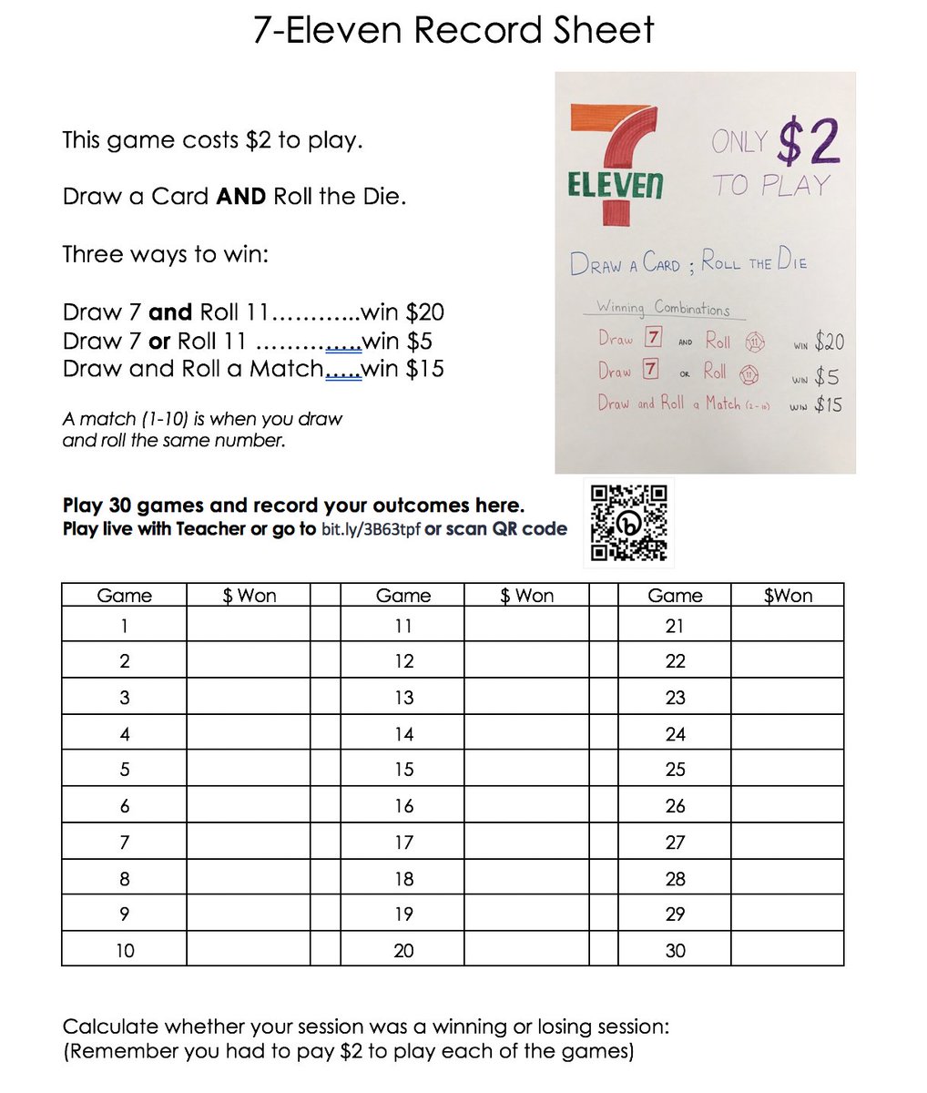 NolanFossum's tweet photo. Draw a card. Roll a 12-sided die. IM2 students considering what makes a game fair by gathering experimental data. 

Play with cards and dice or with a @MathigonOrg simulation.

#MTBoS #iteachmath #iteachstats https://t.co/ZzLozGQ6SF
