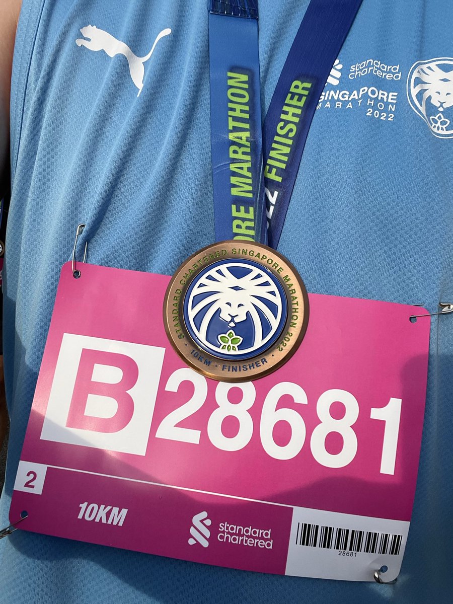 Go beyond, 新加坡马拉松