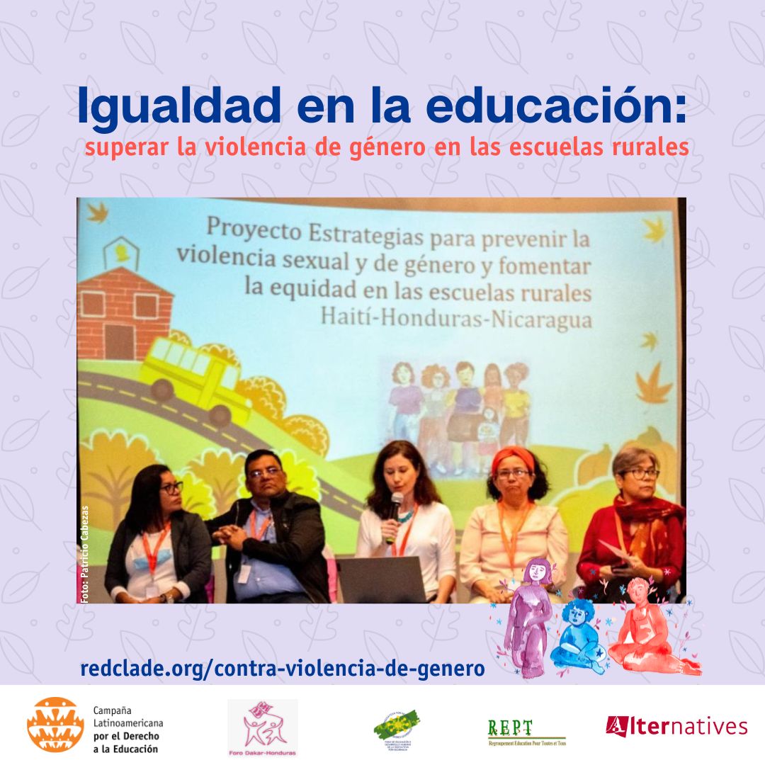 redclade's tweet photo. En el marco de la XII Asamblea de la CLADE, equipos de investigación compartieron hallazgos y aprendizajes del proceso de investigación llevado a cabo en centros educativos de Haití, Honduras y Nicaragua.
📖 Lee + https://t.co/zQJLmr91Dp
#KIXCLADE #KIXLAC #CLADE https://t.co/3GFRcPlFLg