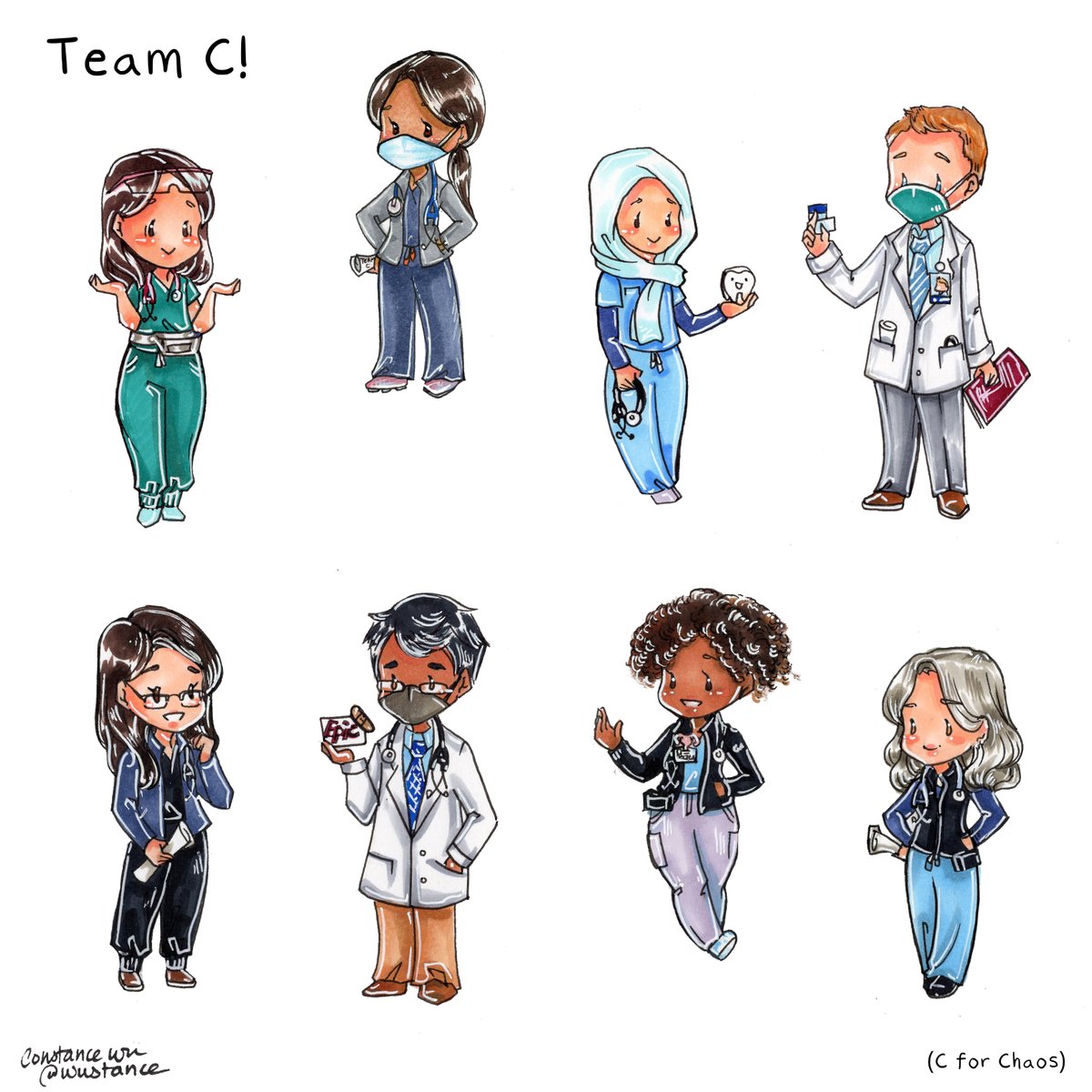 Been a while (and I guess Twitter's still up!) but very grateful to my wonderful team during my first month senioring on inpatient medicine... I learned a lot!!