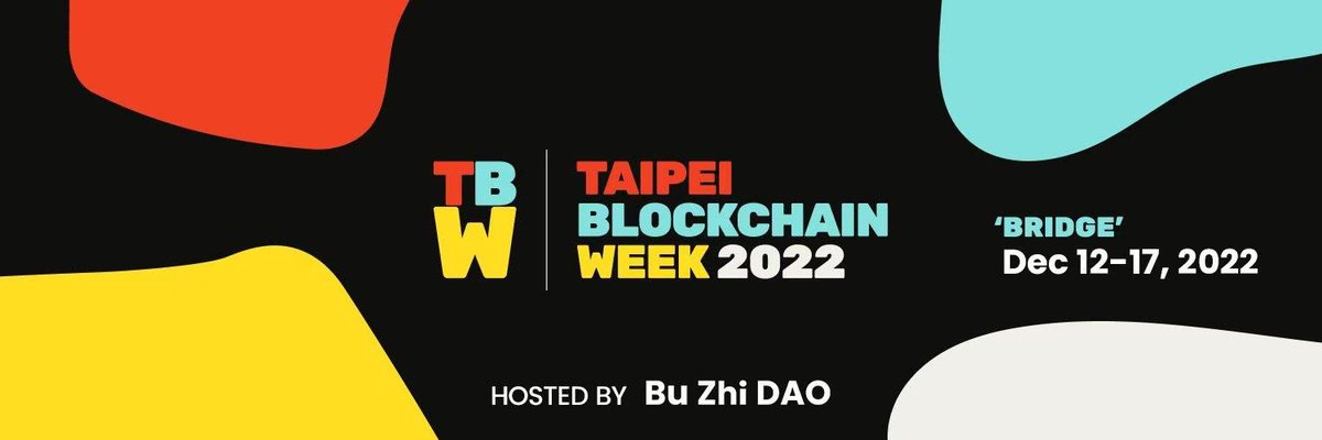 We are excited to announce that #PANews is the media partner of Taipei Blockchain Week!

#TBW2022 hosted by <a href="/buzhidao_tw/">Bu Zhi DAO (🧋,🧋)</a> is the largest curation organized by #DAO for the first time in #Taiwan with 1000+ attendees.

📆Dec 12-17

Read more👉sourl.cn/sjntre