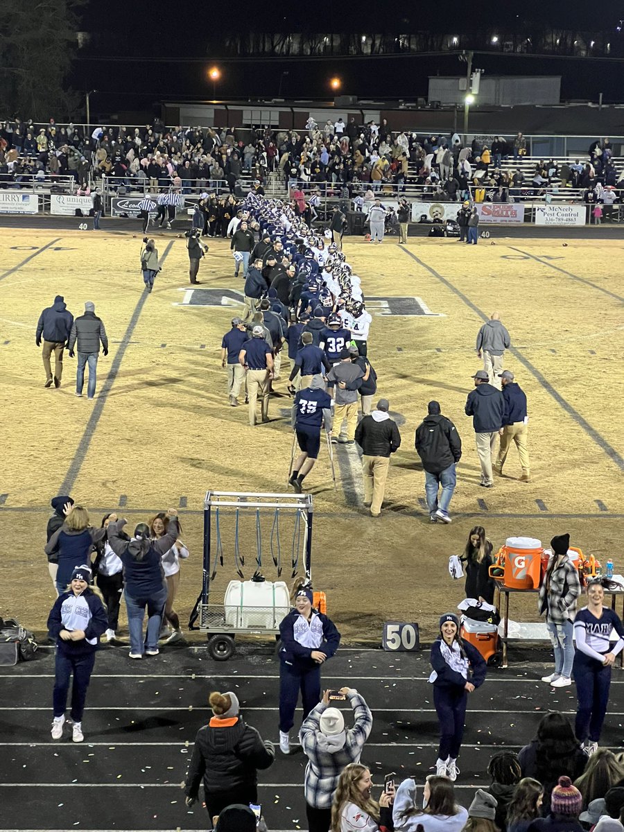 GraniteBears's tweet photo. “Next stop Raleigh!” @GraniteBears 🏈 “D” shuts down Draughn 35-6 to win @NCHSAA 1A West; “O” runs for 500+ yds; @ForeverTyler4 w/5TD 290 yd night; vs @TarboroFootball next 
GO 🐻 🏆@MACSchools @Coach_Holder4 @bhallwfmy @MABearHistorian @granitesquad @MrCoryLeeSmith https://t.co/Ilotj2Ck8O