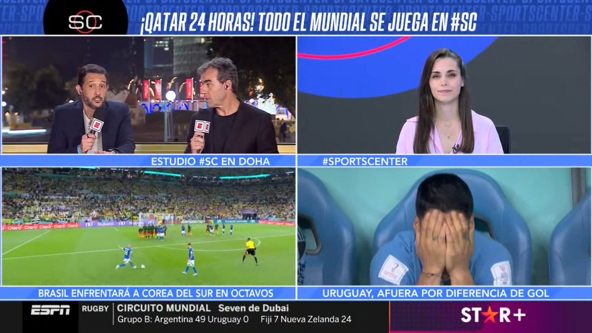 stefi_fans's tweet photo. Viernes de SportsCenter https://t.co/CAXUNVwpec