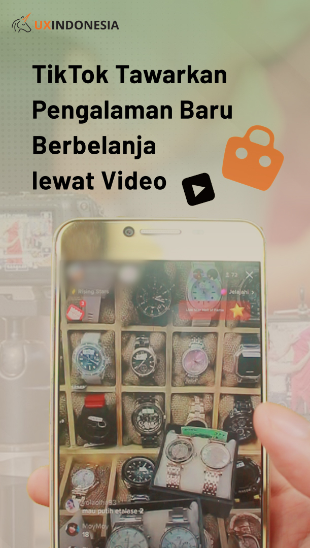TikTok kini dilengkapi juga dengan fitur belanja online.

 Apakah fitur tersebut menjawab kebutuhan pengguna? Perlu riset untuk menjawabnya. 

Tapi, kalau kamu mau menghasilkan aplikasi yang sesuai kebutuhan pasar,  konsultasi saja ke UX Indonesia! #uxindo #cxinsight #tiktok