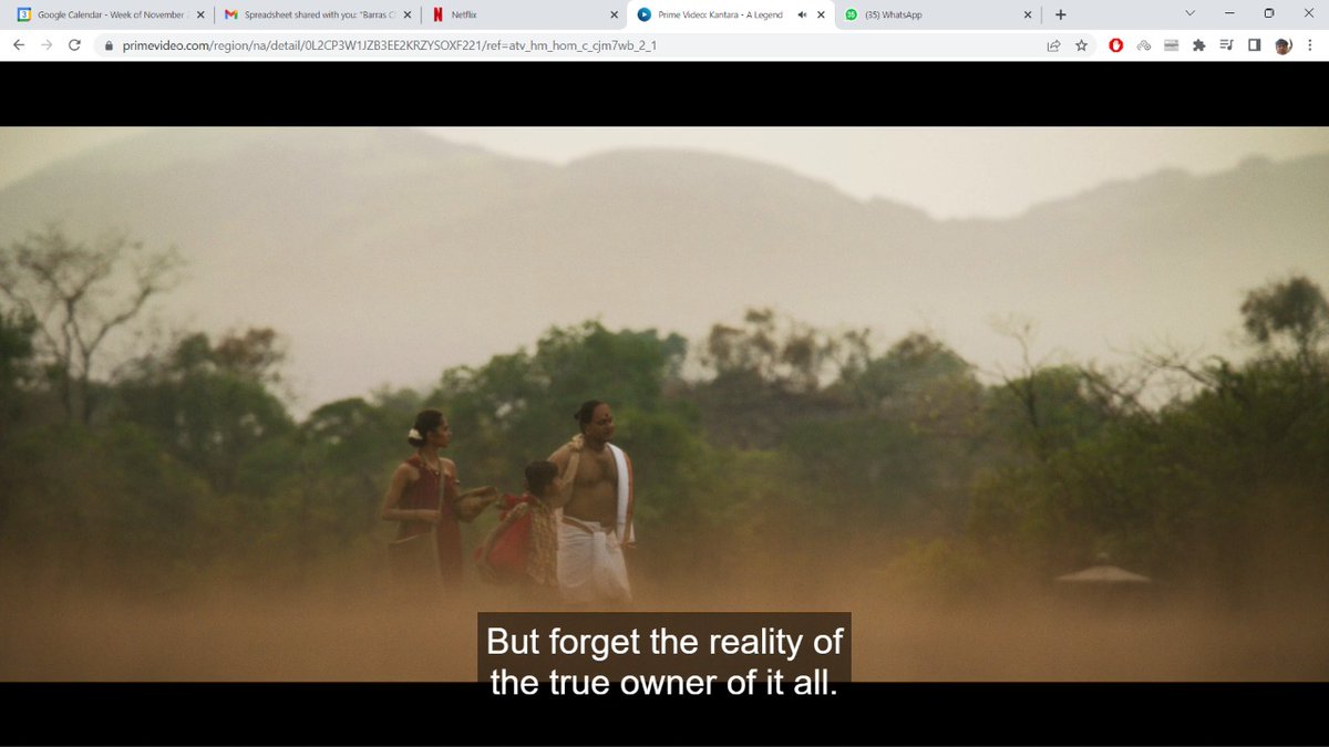 sasihere's tweet image. #Kantara #Lesson1
That&apos;s it. That&apos;s the tweet.