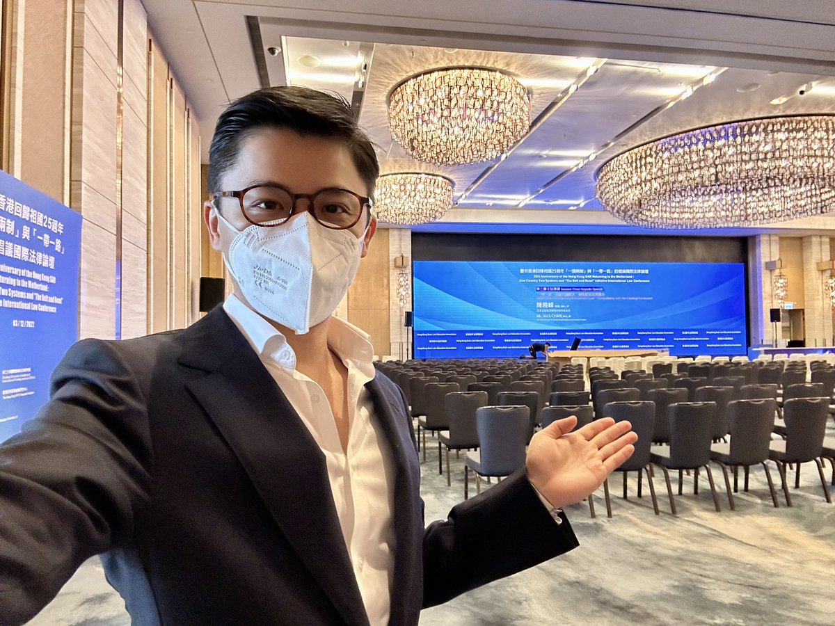 calvintanghk's tweet photo. #IAmHere | #OCTS & #BRI International Law Conference https://t.co/FUttBdsZlZ