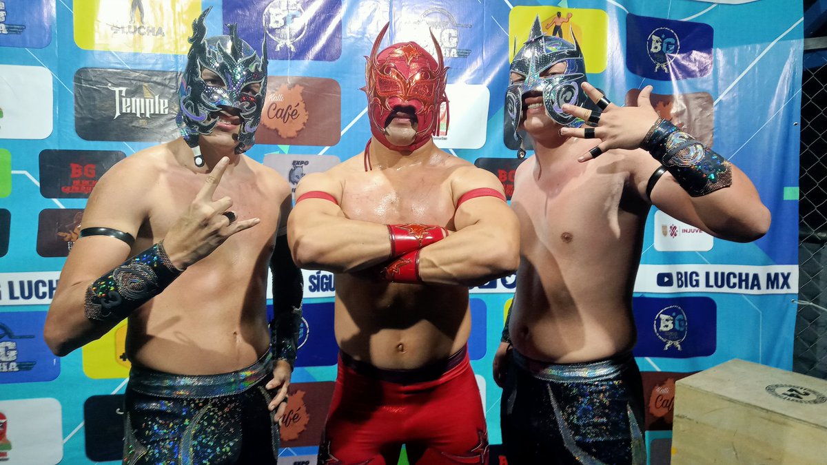 mas_lucha's tweet photo. En la primera lucha de #EngGame, el poderío de Limbo fue la clave para darle la victoria a Órbita y Elipse sobre la tercia formada por Sussy Love, Andy Panda Jr. y Viajero.
En VIVO con la membresía de +Lucha 🔴 https://t.co/VK6ouugrYx https://t.co/GjYDqWU4dS