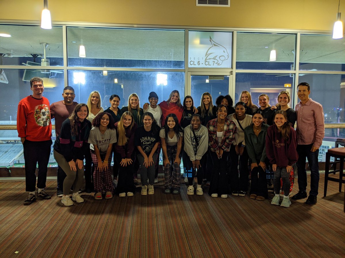 Texas State Soccer (@txstatesoccer) on Twitter photo Held our team banquet/Christmas party tonight.
Award winners:
<a href="/AveryThies/">avery</a> - Player of the Year & Defensive Player of the Year
<a href="/madi_alder/">Madi</a> - Offensive Player of the Year
<a href="/addi_peters/">addi peters</a> - Most Improved
<a href="/bailey_peschel/">Bailey Peschel</a> - Bobcat Pride & Perseverance
#EatEmUp Held our team banquet/Christmas party tonight.
Award winners:
<a href="/AveryThies/">avery</a> - Player of the Year & Defensive Player of the Year
<a href="/madi_alder/">Madi</a> - Offensive Player of the Year
<a href="/addi_peters/">addi peters</a> - Most Improved
<a href="/bailey_peschel/">Bailey Peschel</a> - Bobcat Pride & Perseverance
#EatEmUp