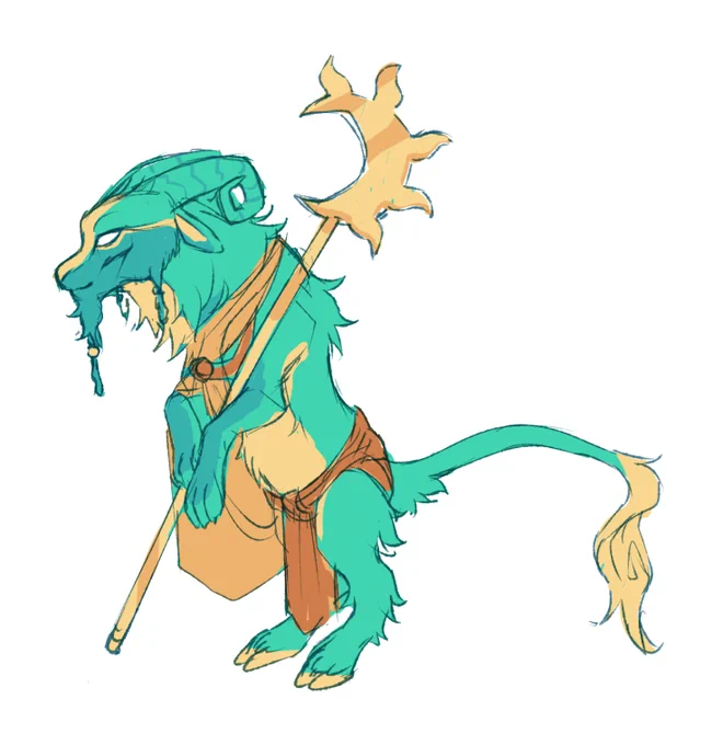 Toba from some time ago that I'm going to rework, my head is full of poison 