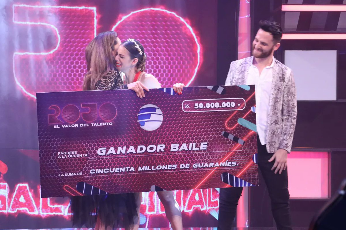 RojoTvPy's tweet photo. Con el 68,15% de los votos #Ale se convierte en la GANADORA de la segunda temporada de #Rojo2022 ✨🏆❤️👏🏻
¡FELICIDADES! 🎉 https://t.co/3ddnXab4Fm