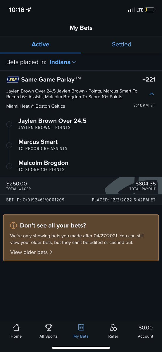 AustinAlberson2's tweet photo. @MalcolmBrogdon7 this hurts. Go Celtics! https://t.co/nb4WCmcvy2