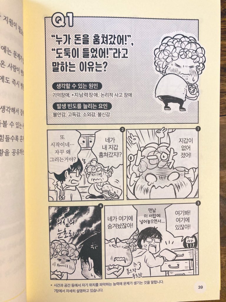 「우리 가족에게치매가 찾아왔다」

치매 분의 마음을 아는 것으로 개호가 편해진다.치매 개호 체험자의 만화가와 치매 전문가에 의한 만화로 아는 책입니다.

#치매가 
