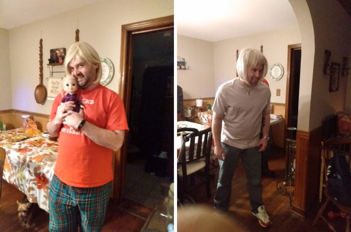 When you have your brother over for #Thanksgiving with his two kids and you both grew up watching <a href="/KITHOnline/">Kids in the Hall</a> . The kids were very amused.

When they get old enough to watch, I'm sure they'll love the show. <a href="/Devilsfan421/">Michael</a> <a href="/His_Shewolf1221/">Rachel</a> 

#KidsInTheHall