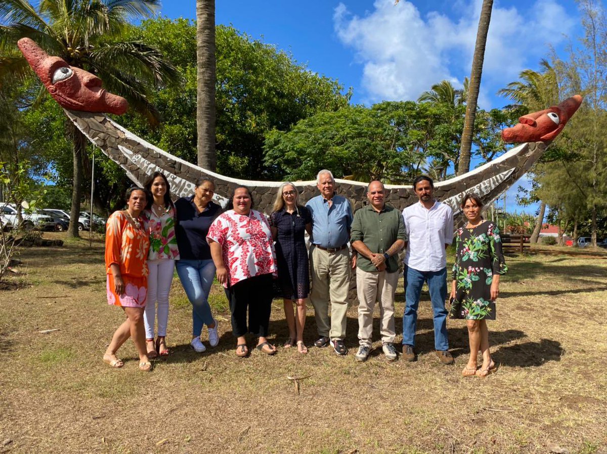 Embajadora Te Puni ha sido en Rapa Nui este semana reuniéndose con autoridades incluyendo el alcalde, CODEIPA, Consejo de Ancianos y Ma’u Henua. Aotearoa NZ tiene un vínculo familial con Rapa Nui, un nexo que es único en nuestra relación con Chile y que buscamos fortalecer.