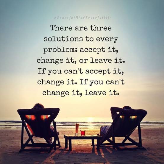 QuoteILoveU's tweet image. There is three solutions to every problem.... #Quote