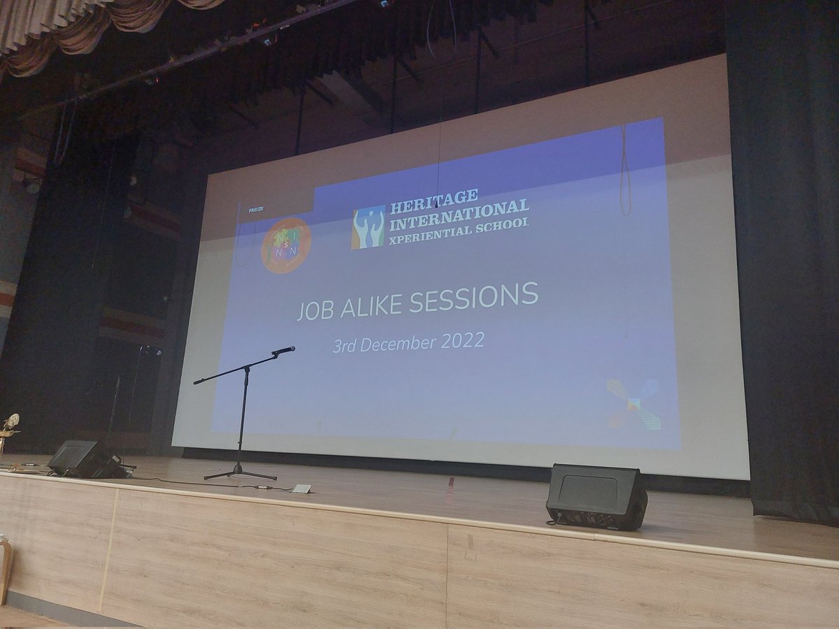 vandysays's tweet photo. Here we go! #NINNS Physical Job Alike Sessions at #HIXS after a l
gap of 2 long years! @ibpyp #festivalofhope https://t.co/sw3Rd8FFcF