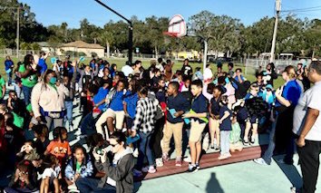 PotterEagles's tweet photo. And the winning House for November is …💙 Blue House of ….. 
D-E-T-E-R-M-I-N-A-T-I-O-N! 💙 🦁 Congratulations Blue House ! Most house points earned for attendance this month! @TransformHCPS #4Houses1Community #NoGreaterPlace2B https://t.co/HhR390QEel