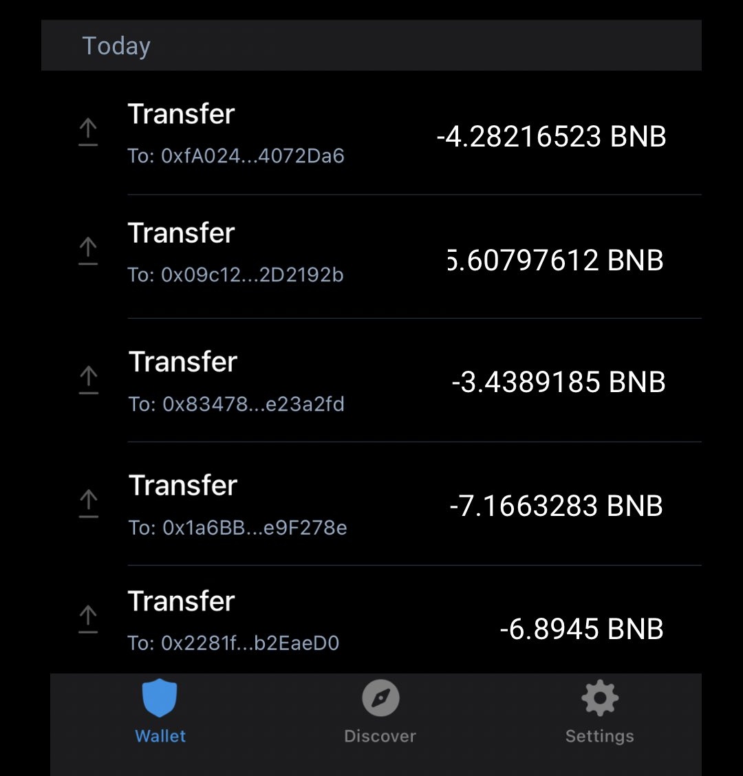 You will receive 100 USD $BNB Today

Hits 2500 ♥️ will Receive #BNB Airdrop, to enter just like, follow and rt, Retweet pinned 📌 post.

Drop your BNB (Bep20) wallet address 🎁🎁🎁