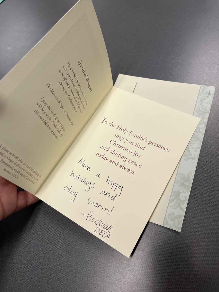 Rockvale DECA (@rockvaledeca) on Twitter photo This morning during a DECA meeting, our members signed a total of 162 holiday cards for nursing homes! 🎁📝#DECA <a href="/DECAInc/">DECA Inc.</a> <a href="/decatn/">Tennessee DECA</a> <a href="/rockvalecte/">RockvaleCTE</a> <a href="/RuCoCTE/">RuCo CTE</a> This morning during a DECA meeting, our members signed a total of 162 holiday cards for nursing homes! 🎁📝#DECA <a href="/DECAInc/">DECA Inc.</a> <a href="/decatn/">Tennessee DECA</a> <a href="/rockvalecte/">RockvaleCTE</a> <a href="/RuCoCTE/">RuCo CTE</a>