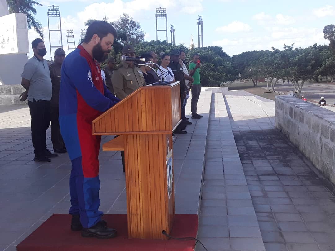 Con el empuje de estos #66DeVictorias, hoy saltamos por #Fidel, #Raúl y las #FARCuba en la tierra de Agramonte, en la 7ma edición de nuestro Proyecto de Homenaje.