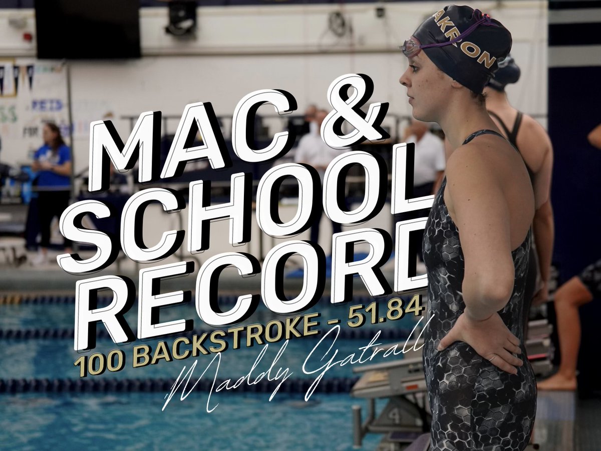 💦Akron <a href="/ZipsWSD/">Akron Zips Swimming & Diving</a> Gatrall Breaks MAC &amp; School 100 Back Record, Akron Leads Zippy Invite

Recap 👉 bit.ly/3B57LNC

Up Next
📍Akron, Ohio
🏟️ Oliver J. Ocasek Natatorium
⏰ Sat 9 AM &amp; 6 PM
⏰ Sun 9 AM &amp; 4 PM
📺 GoZips.com/watch