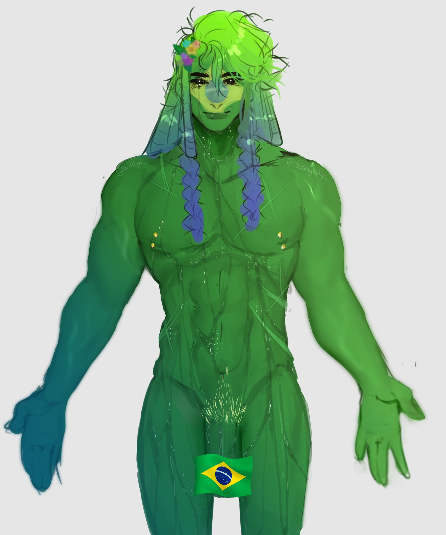 allyzito!🔞 on X: hehare you ready Brazil?~ // 🇧🇷0×1🇸🇳  #countryhumansnsfw #CountryHumans #countryhumansbrazil   / X