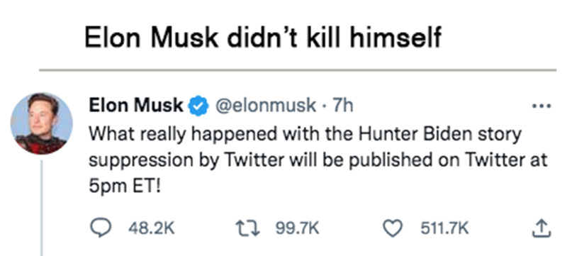 thaigerfart's tweet photo. @elonmusk  This is going to be awesome.

#glorious #hunterbiden #hunterbidenlaptop #go_Elon
#TruthBeingTold https://t.co/nuQExp7D4a