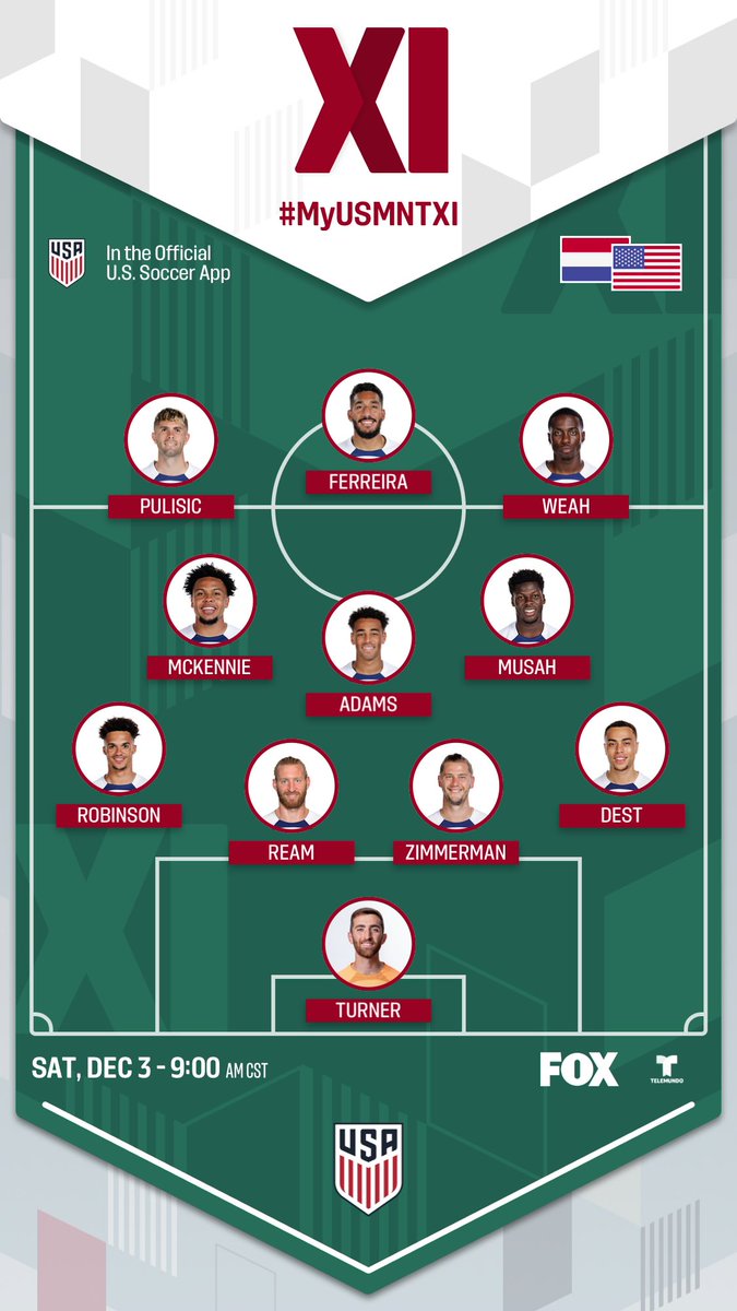 TheLassoWayPod's tweet photo. #USMNTXI - Brenden first off the bench if @cpulisic_10 can’t go 90. Then Gio! #TheseAreTheGuys https://t.co/yVikTaJeXO