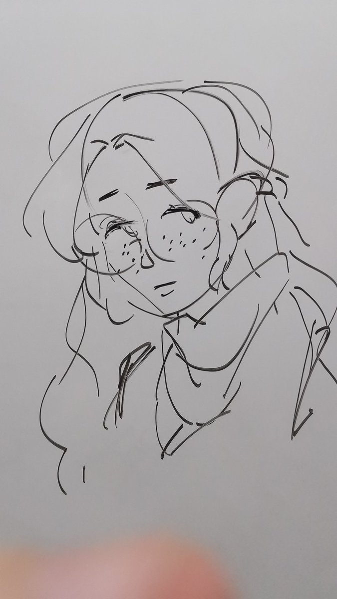 sketched imogen on a whiteboard :] 