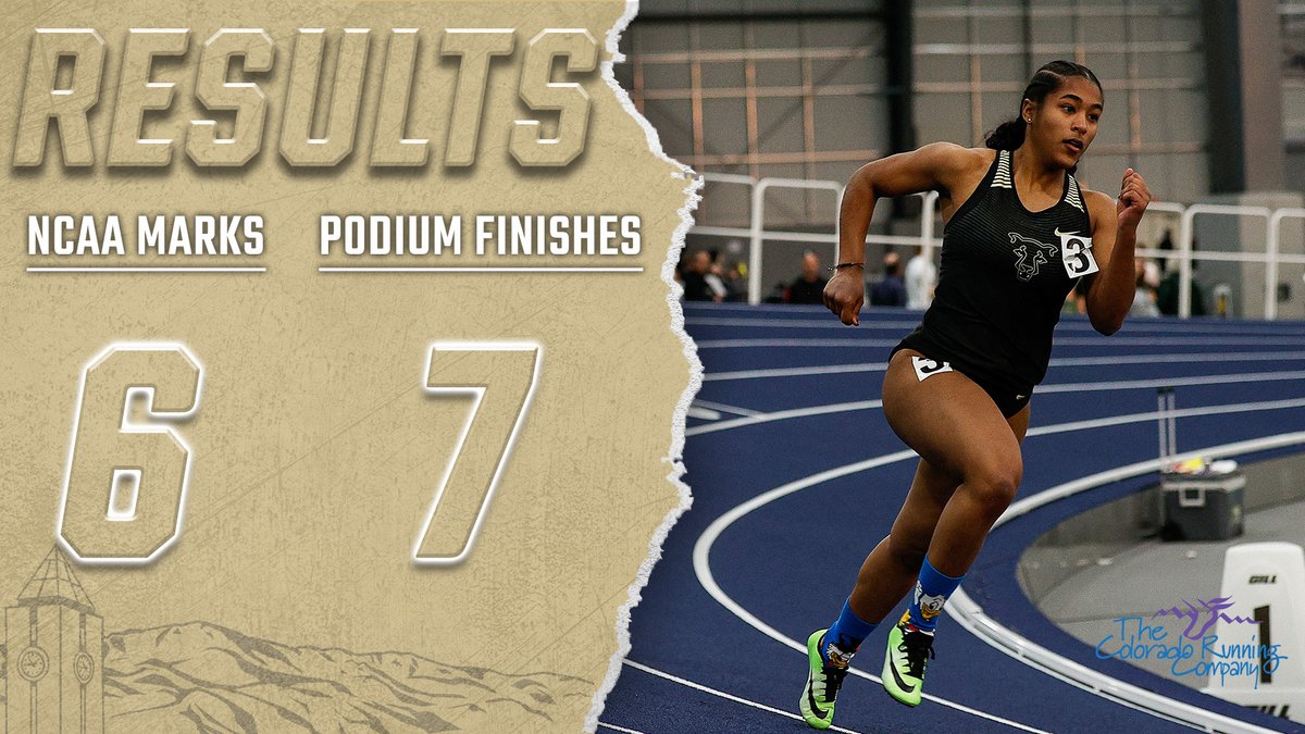 FINAL | Air Force Holiday Open

🏃 Mosley Jr.: 60m - 6.71s, 1st Place, UCCS Record
🏃 6 NCAA Qualifying Marks 
🏃 7 Podium Finishes 

📆: Next up is the Colorado Running Company Pre-Holiday Invite &amp; Multi on Dec. 9-10 at the Mountain Lion Fieldhouse. 

#GoMountainLions #RMACtf