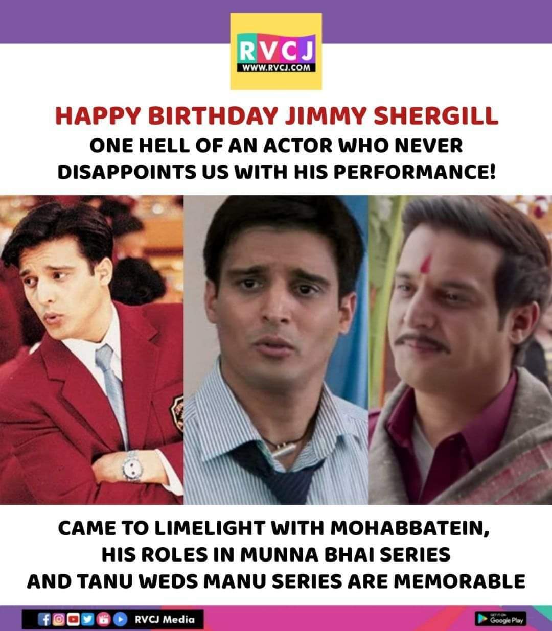 Happy Birthday Jimmy Shergill!    