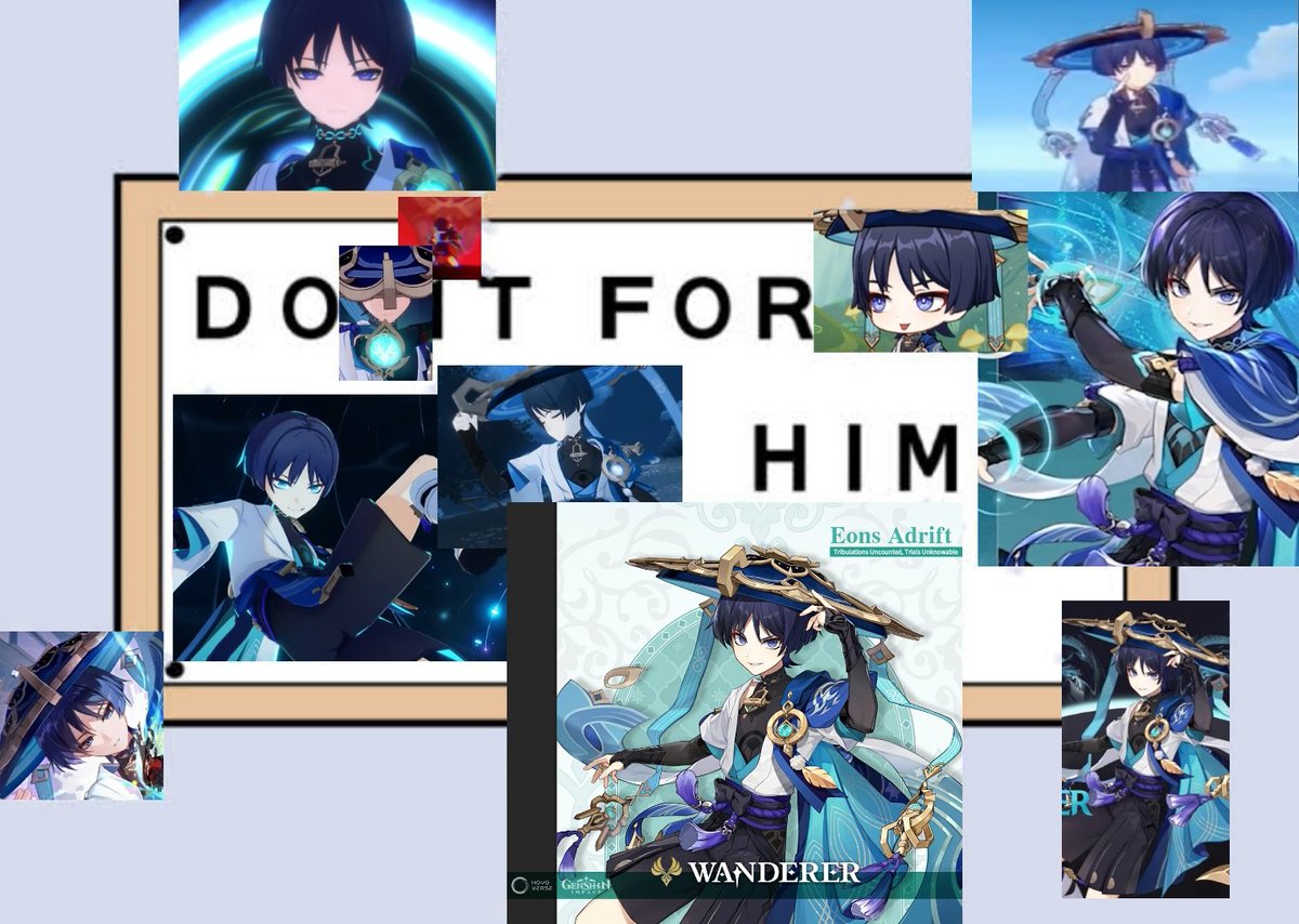 kzscrgallery's tweet photo. wanderer version of "do it for him" !! https://t.co/Ple5jd8zGp