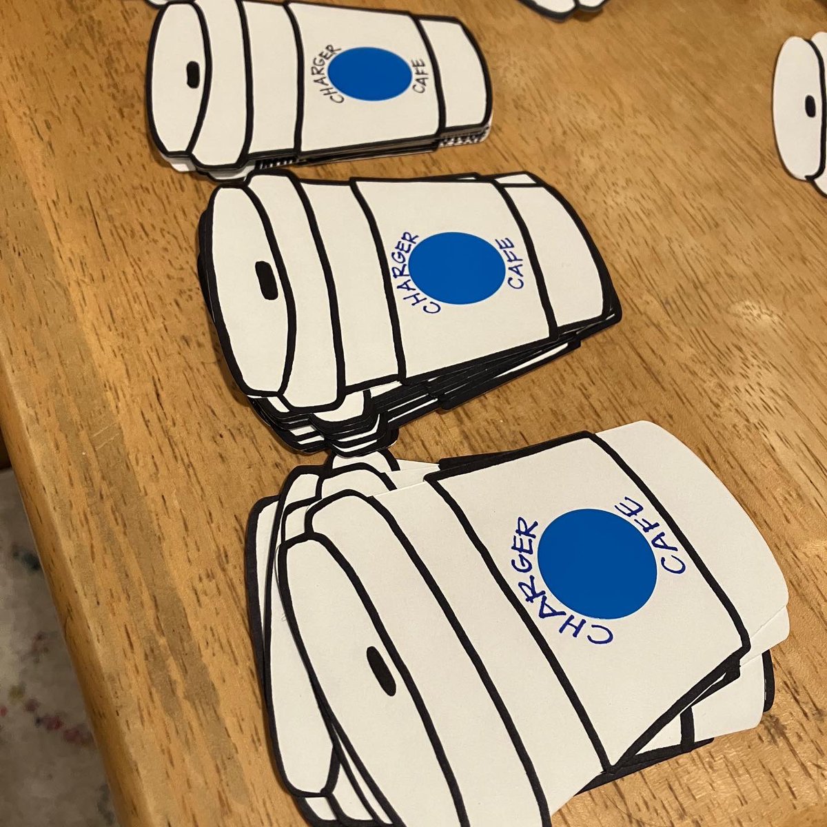 createinroom208's tweet photo. The yearbook staff showed great teamwork as they cut out + decorated cups, rolled tape, and located lockers to express gratitude for those who purchased a yearbook. We appreciate your support a latte! Go to https://t.co/P4LQ6dV7el #walsworth #wearechurchville https://t.co/CDHxMdmrPV