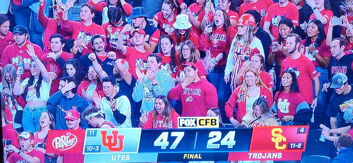 ClutchTimeTNC's tweet photo. On the second day of December, my true love game to me... an upset of USC!  Columbus rejoices! @TNCRadioLive #CLUTCHtime https://t.co/qTsht14yNU