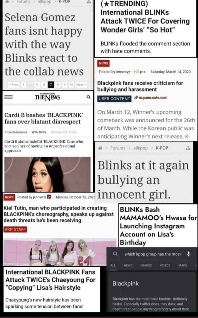 Brooke_S4105's tweet photo. for blinks to even go on and say they lost respect for armys because we’re upset and done with the bts disrespect… like this is what y’all say… and you’ve lost respect for us?… nah 😐
#bts #btshate #BTSARMY #BTS_twt #blink #BLINKs #blinkscyberbullying #blackpink https://t.co/709n6PncLD