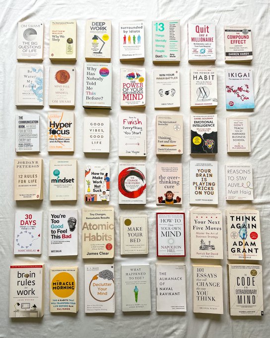 So many books, and so little time.