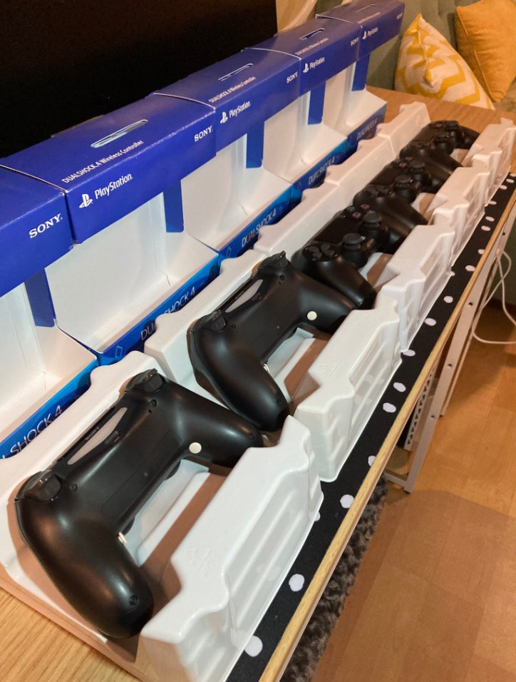 Remy on Twitter "Just crafted 5 brand new PS4 controllers that are