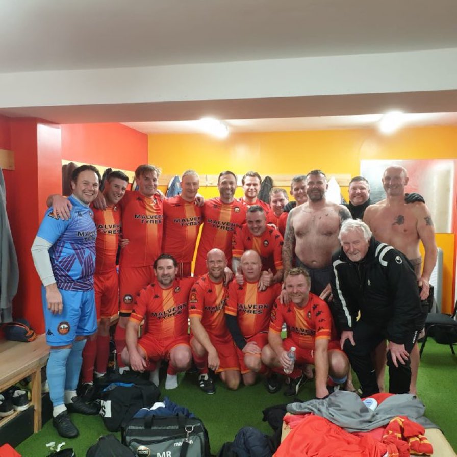 Congratulations to our team of legends who beat <a href="/FGRFC_Official/">Forest Green Rovers</a> legends 2-0 in last nights charity match! A pleasure as always to welcome you back, thanks to all those who took part 🔴🟡