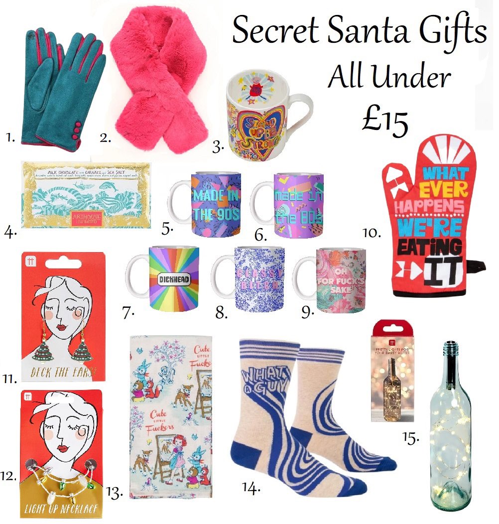 Who’s doing Secret Santa this year? 15 top (secret) Santa gifts under £15 mapgiftshop.com/collections/se…